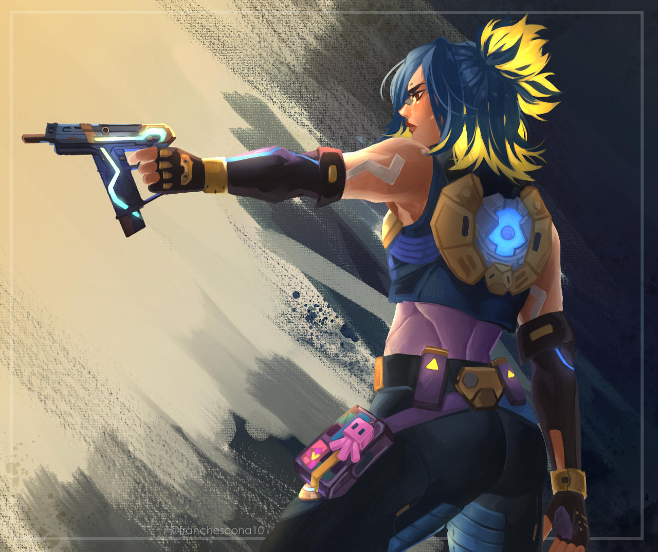 Neon Fade Neon/Valorant by Franchescona10 on DeviantArt