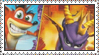 Crash and Spyro Superpack Stamp