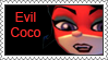 Evil Coco Stamp by LoveAnimeAndCartoons