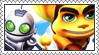 Ratchet and Clank Collection Stamp by LoveAnimeAndCartoons