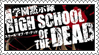 High School of the Dead Stamp