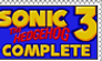 Sonic 3 Complete Stamp