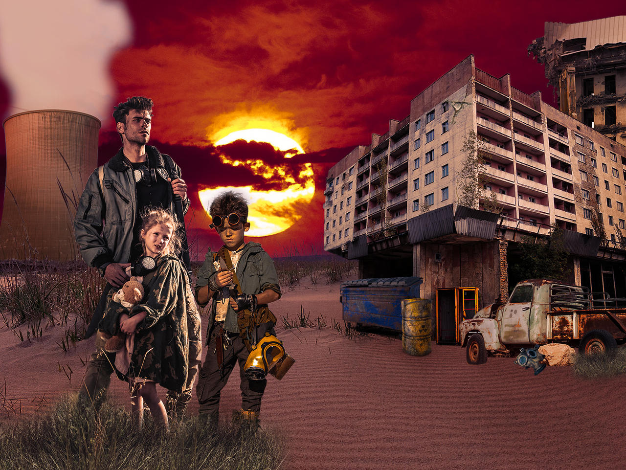 apocalypse scene by xeelyak on DeviantArt
