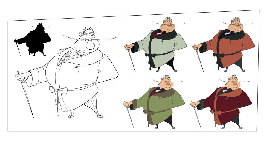 Color Character Design Test Character Design local color test by Wirenart on DeviantArt