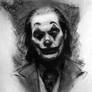 Joker 2019 Joaquin Phoenix - Charcoal on Paper