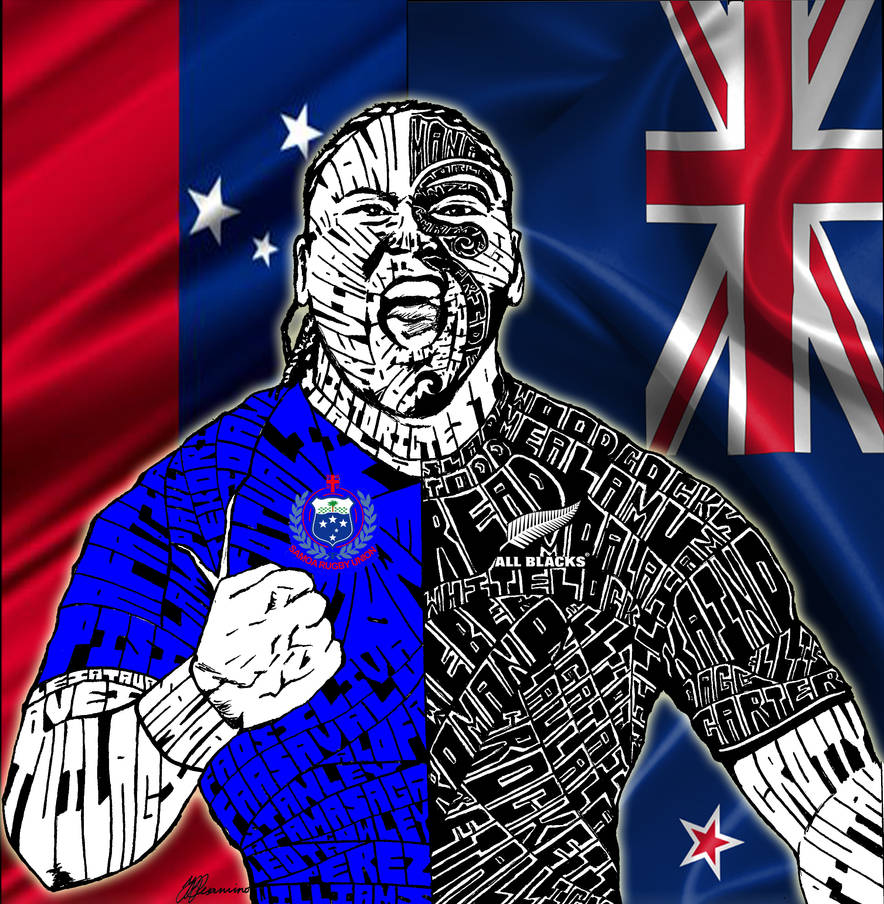 Manu Samoa vs All Blacks by Francispesamino on DeviantArt