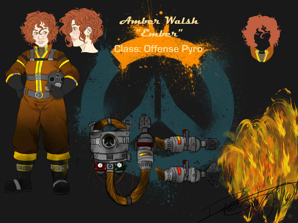 Overwatch2 Romen Oc Overwatch OC by RedLithium on DeviantArt