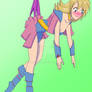 Dark Magician Girl Wedgie