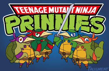 Teenage Mutant Ninja Prinnies