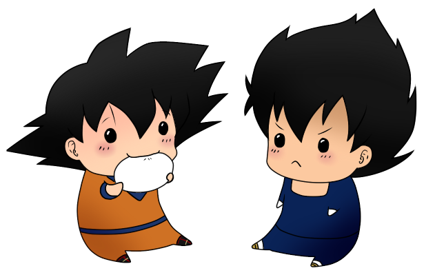 Vegeta Y Goku Chibis By ByGokuEdition On DeviantArt vegeta-y-goku-chibis-by-bygokuedition-on-deviantart