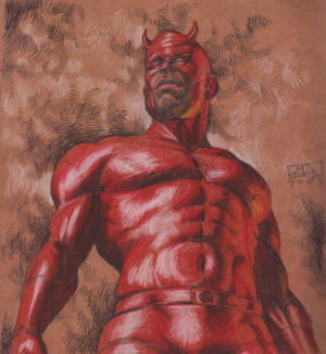A free-hand Daredevil...