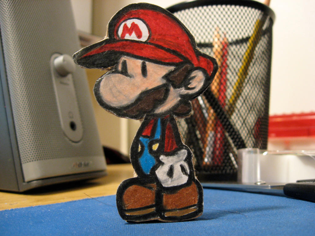 Paper Mario Refrence Paper Mario by ArcZero on DeviantArt