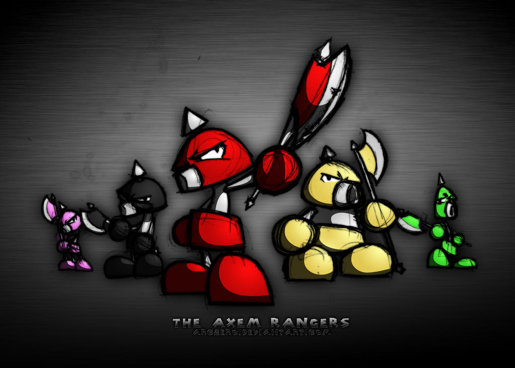 Axem Rangers Smz The Axem Rangers by ArcZero on DeviantArt