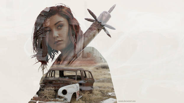 Addy (Z Nation) True Detective Style Wallpaper