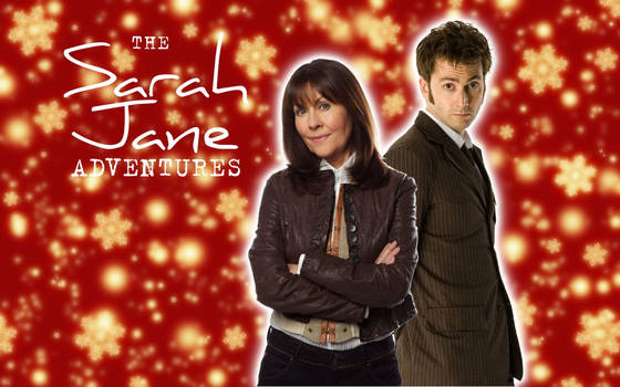 10th Doctor and Sarah Jane-Christmas Edition