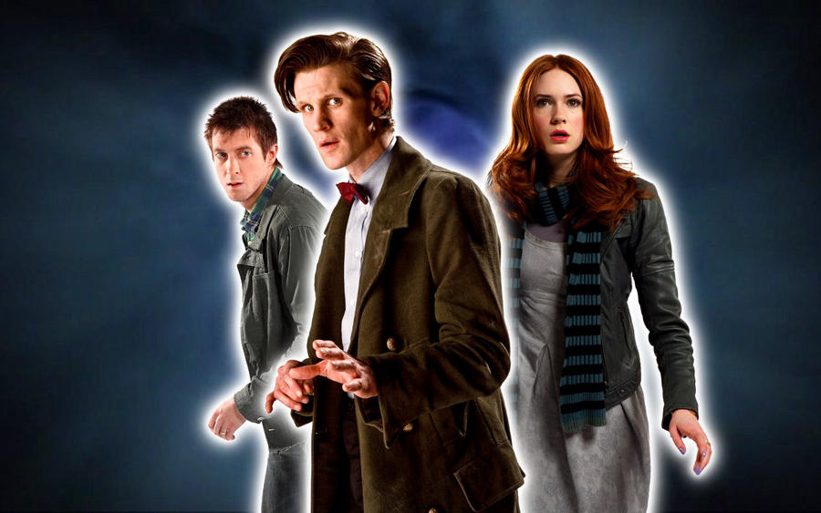 11th Doctor Rory 11th Doctor, Amy, and Rory by ElijahVD on DeviantArt