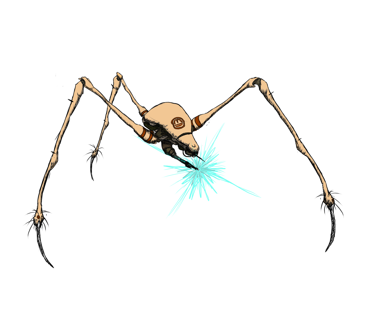 half life 2 strider by killerwasp178 on