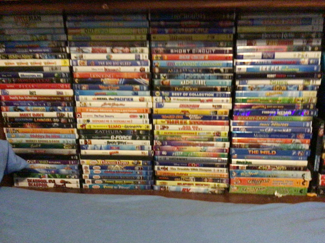 My DVD collection by Looney-Goober2006 on DeviantArt