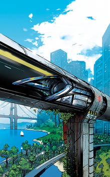 Popular Mechanics Hyperloop Illustration