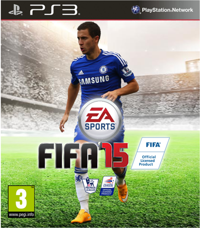 Fifa 15 Eden Hazard Chelsea Cover By Thecoveruploader On Deviantart