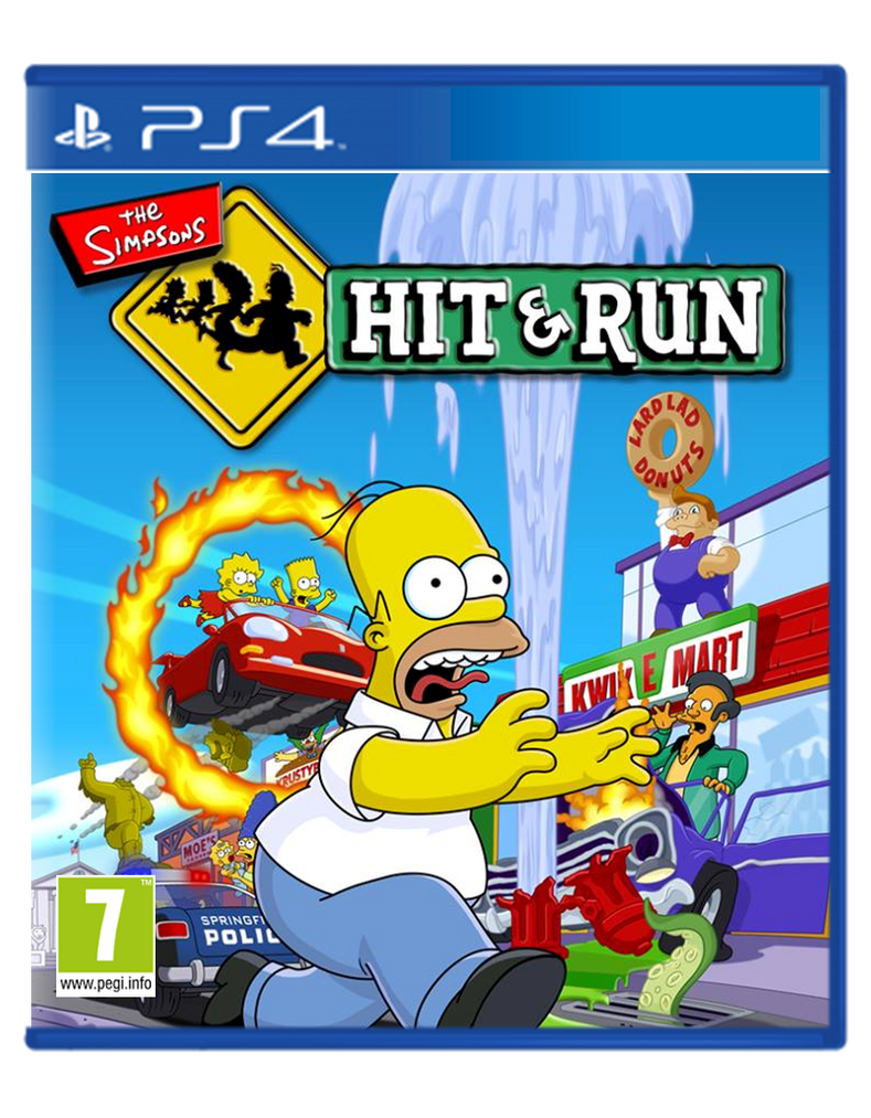 The Simpsons Hit And Run Ps4 The Simpsons Hit And Run Ps4