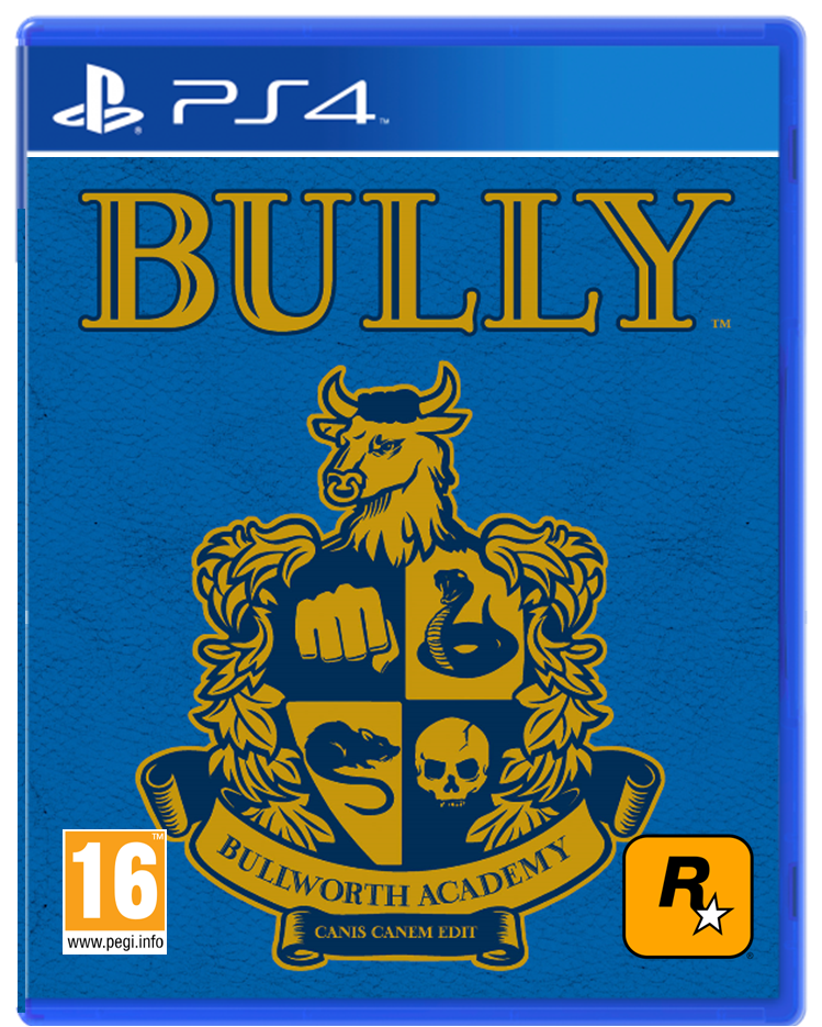 CUSTOM REPLACEMENT CASE NO DISC Bully: Scholarship Edition PS4 SEE  DESCRIPTION
