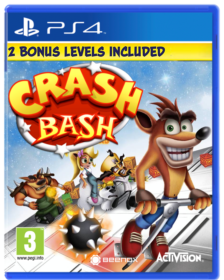 Crash Bash PS4 Concept by TheCoverUploader on DeviantArt