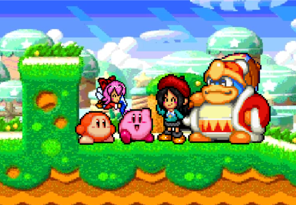 Kirby's 20th Anniversary SPRITE VERSION by SwagKirbyArt on DeviantArt