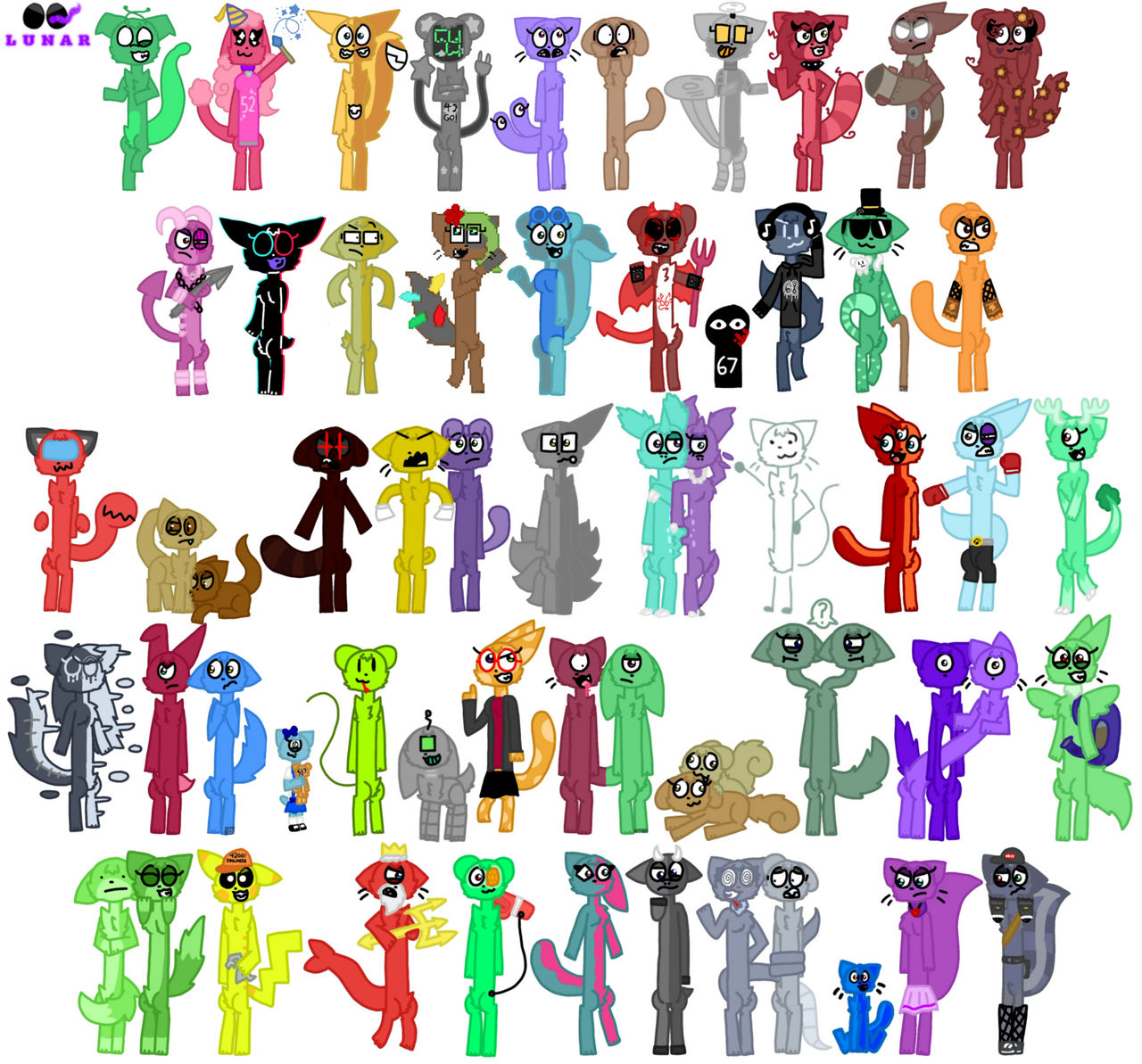 Soup earth society number lore S2 mammal AU CAST by Matildasquirrel on ...