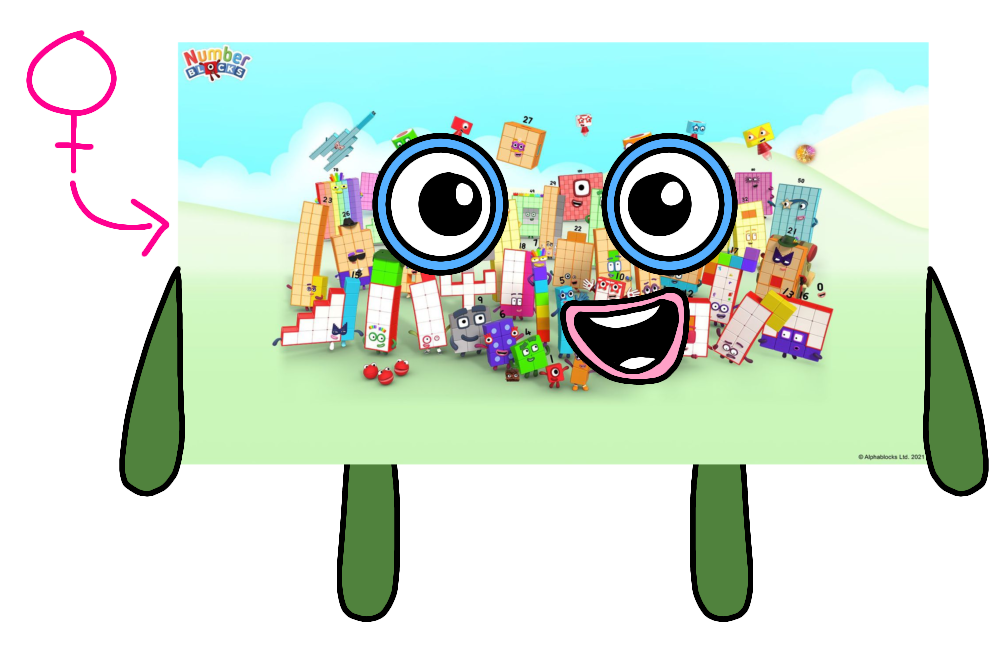Numberblock redesign by Matildasquirrel on DeviantArt