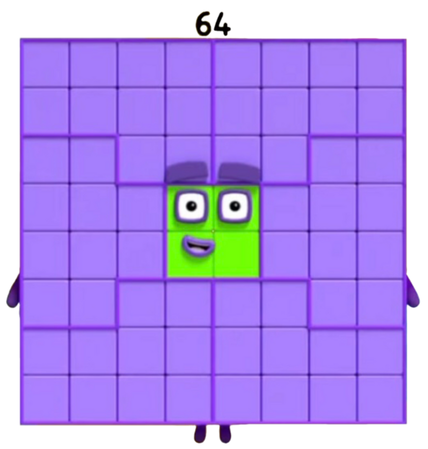 Numberblocks 643 Numberblocks 64 by niko4658 on DeviantArt