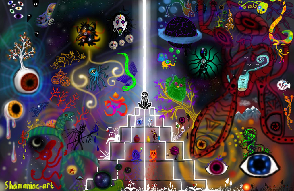 Psychedelic mind by Shamaniac-Art on DeviantArt