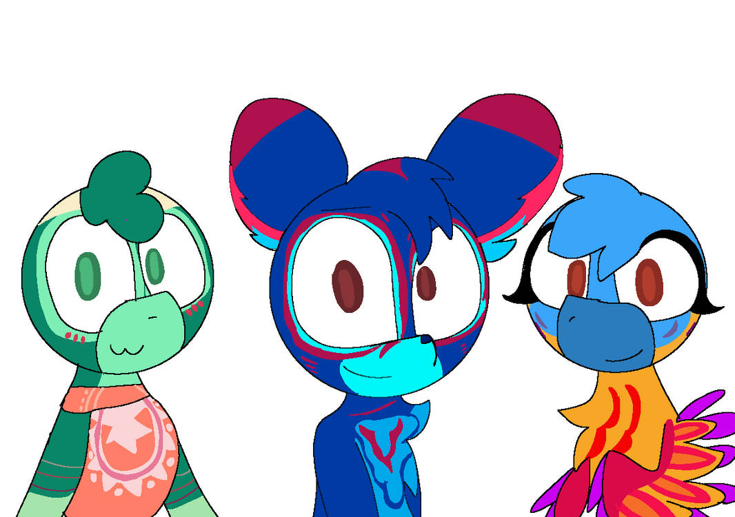 Spirit rangers by Littrorunt on DeviantArt