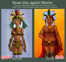 Original - Draw this again! meme - Khalida