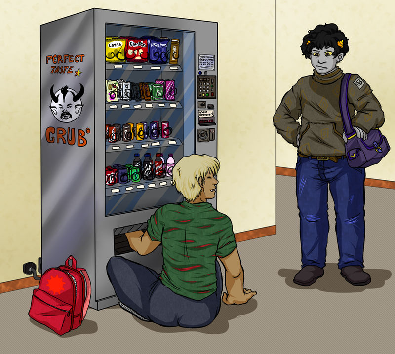 HS - Trapped in the vending machine