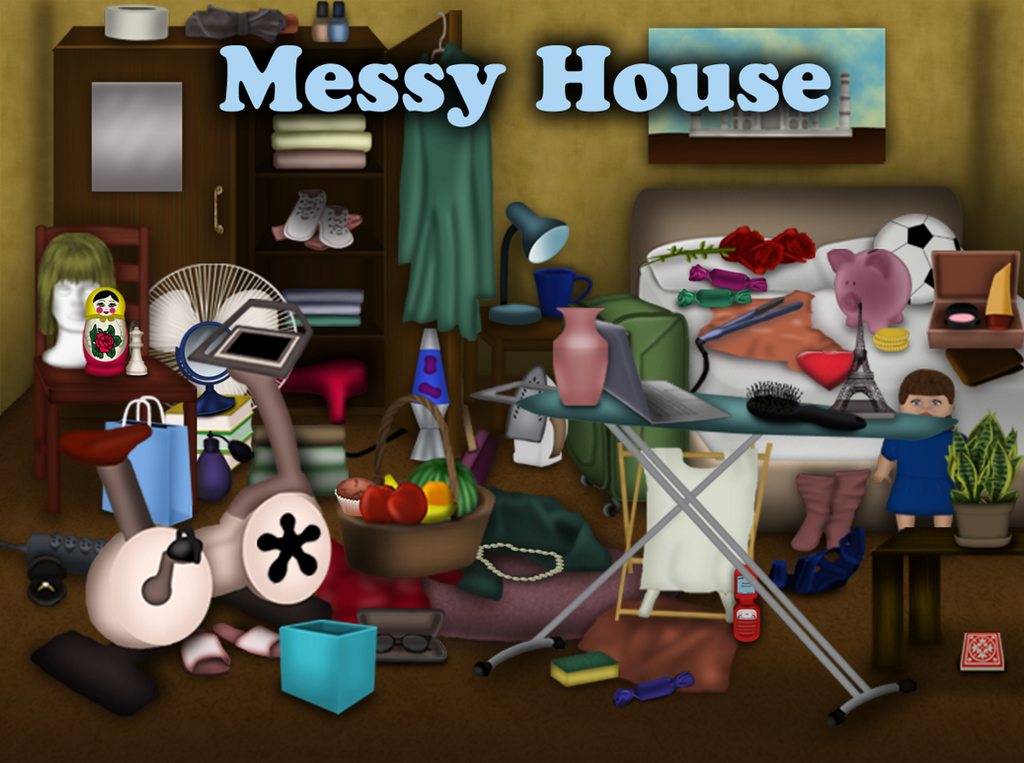 Messy House (Hidden Objects HTML5 game) by GetLostGames on DeviantArt