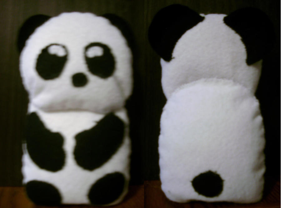 Panda front and back by Vampiluna on DeviantArt