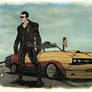 Mad Max Genesis Car - Postcard