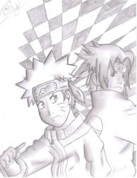 Naruto and Sasuke