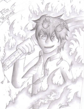 Blue Excorcist - Rin Okumura