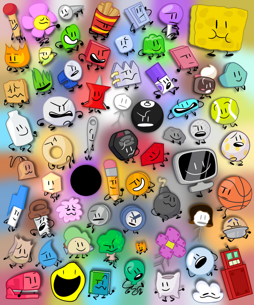 BFDI cast by Goplu on DeviantArt