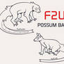 F2U australian possum bases