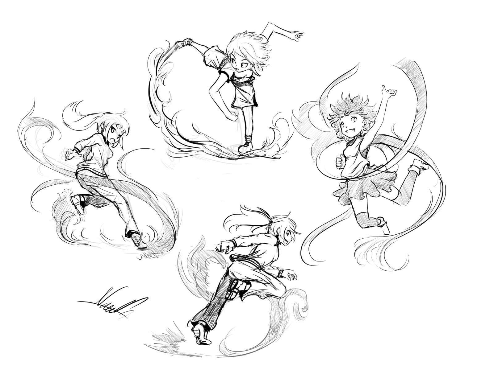 Sketching Poses