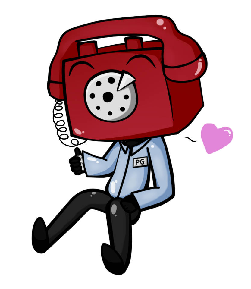 Chibi Phone Guy by KoffinaKat on DeviantArt