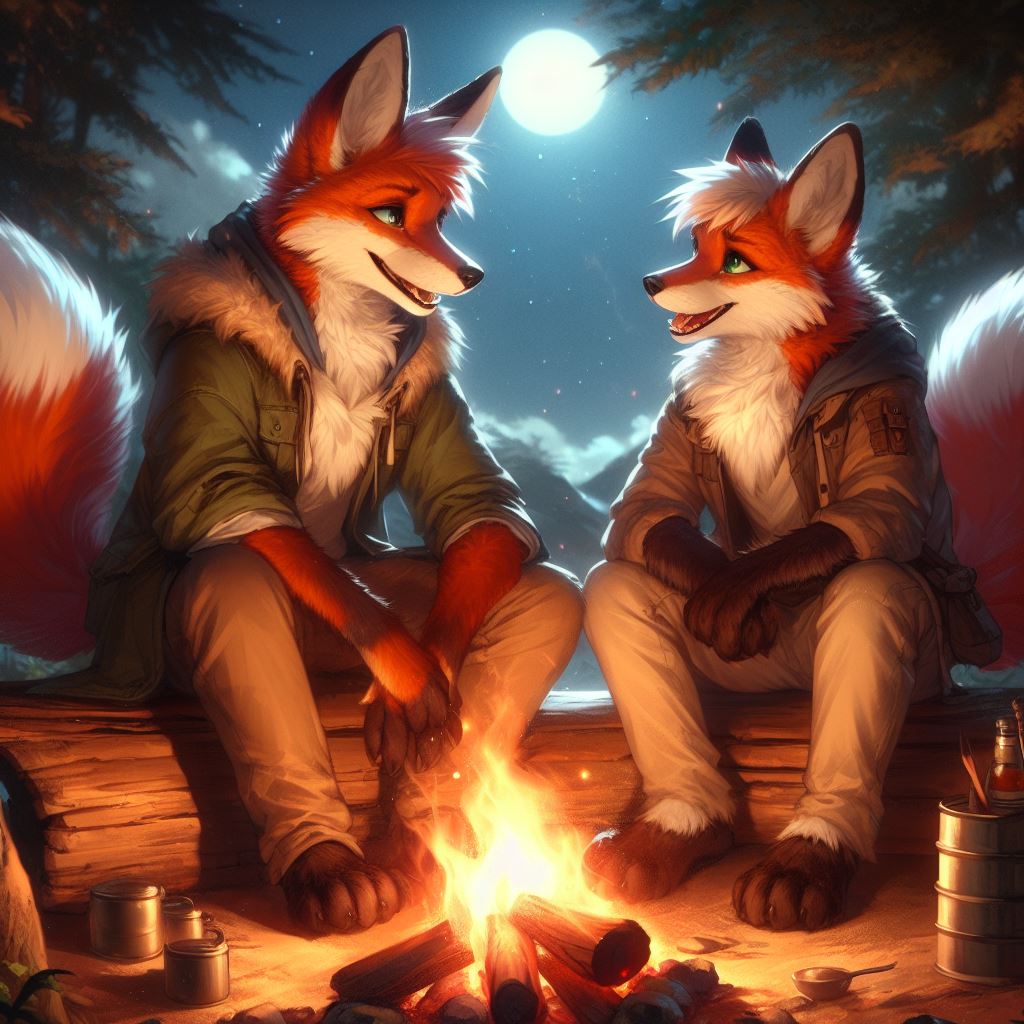 Fireside Chat by OMysticAI on DeviantArt
