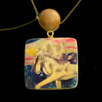 Unicorn Aurora Pendant by SingapuraStudio