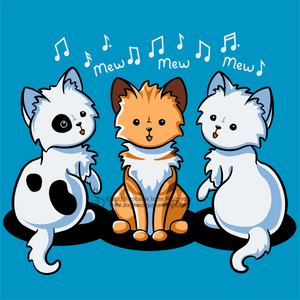 Mewsic Cats Shirt Design