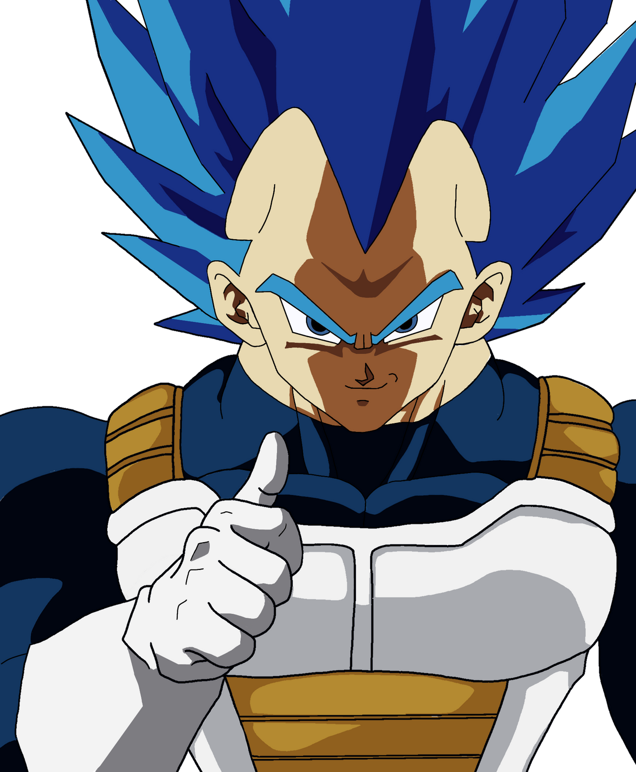 Vegeta Super Saiyan Blue Evolution (DBZ) by MonkeyT800 on DeviantArt