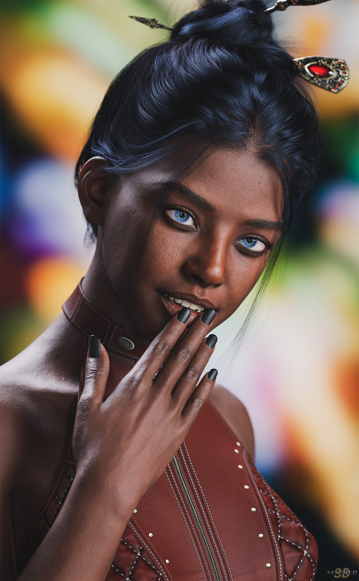 Amber Portrait By Vitergo3D On DeviantArt amber-portrait-by-vitergo3d-on-deviantart
