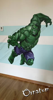 HULK.1 - wall painting